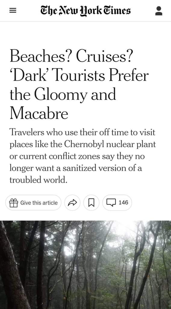 dark tourism tour